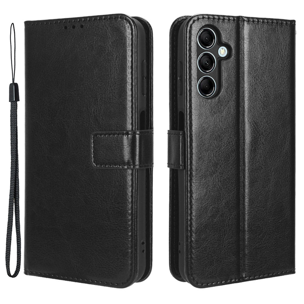 For Samsung Galaxy F34 5G M34 5G Crazy Horse Texture Leather Case Phone Cover with Wallet Stand For Samsung Galaxy F34 5G M34 5G Crazy Horse Texture Leather Case Phone Cover with Wallet Stand